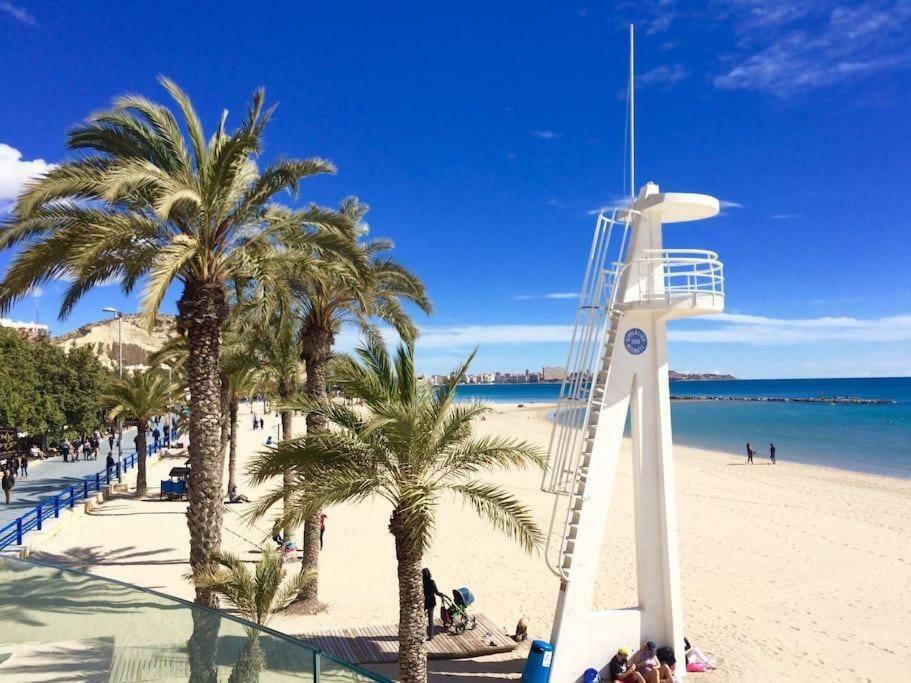 Lovely, New, Bright 3 Mins To Beach Apt 105 Sq Meters Alicante Luaran gambar